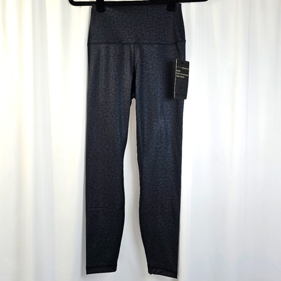 90 Degree Marble Cloud Black Leggings Size Small - Picture 1 of 5